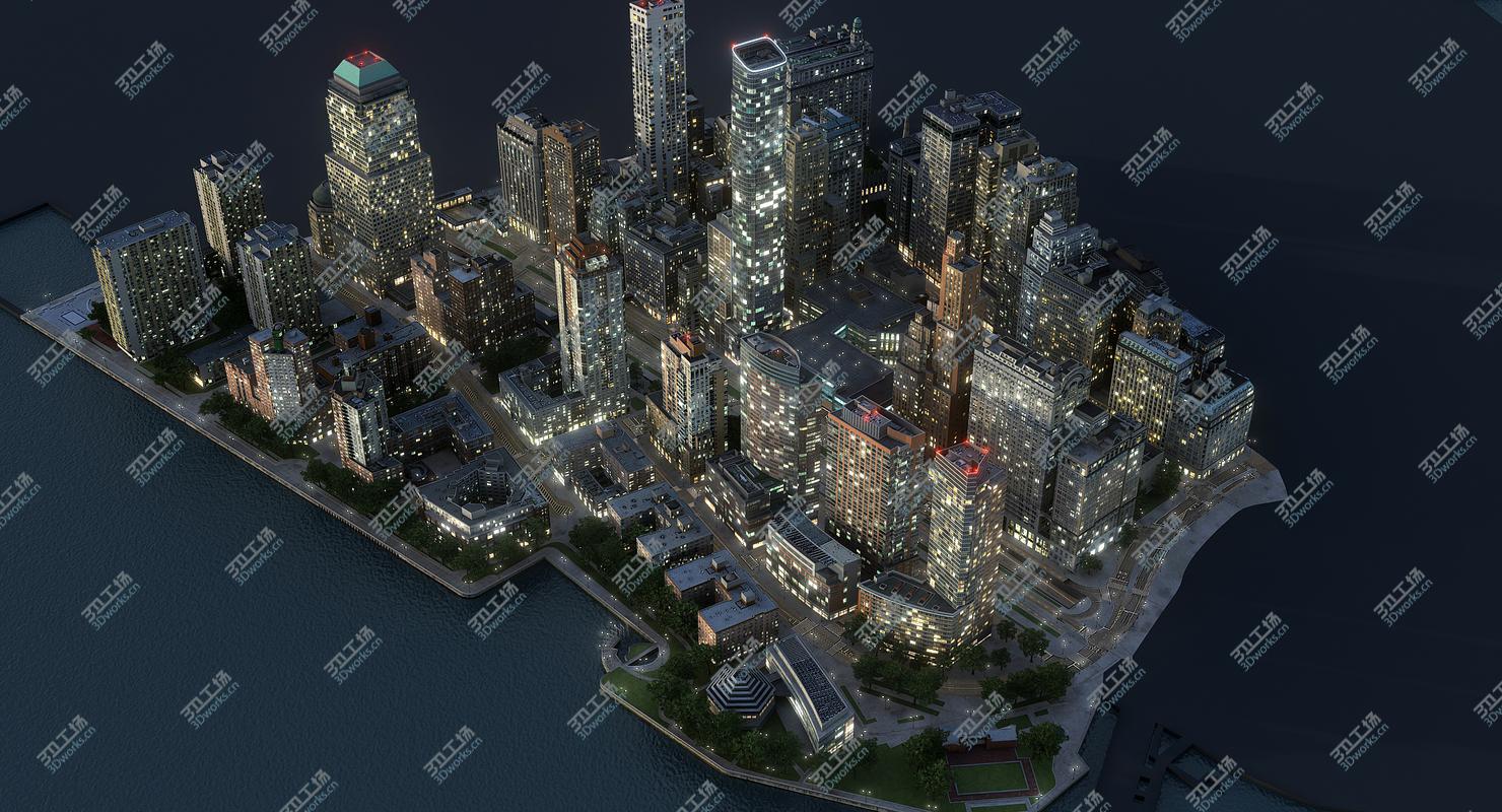 images/goods_img/20210113/Manhattan Lower Night Part01 Low Poly/2.jpg